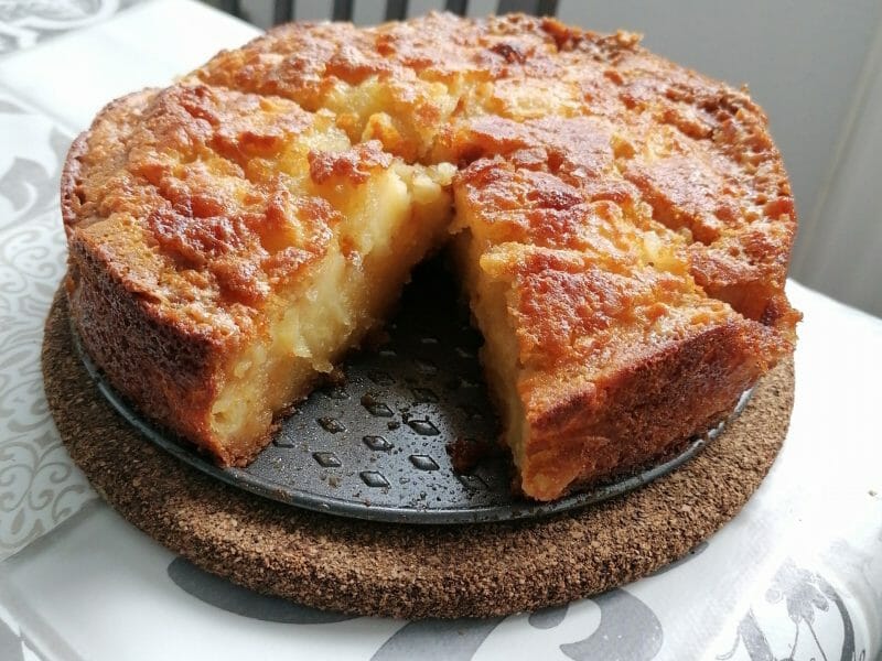 Cliquez pour zoomer ! Moelleux aux pommes Thermomix par Yamina