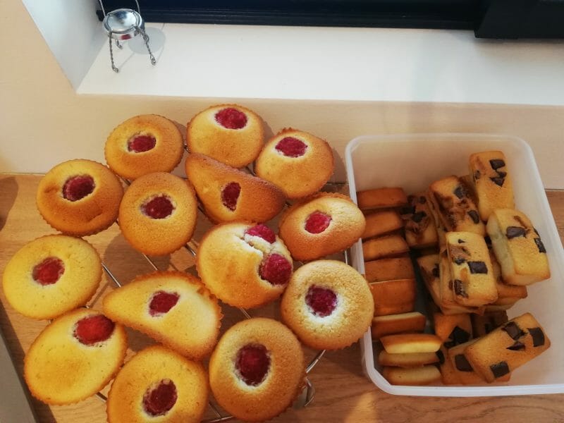 Cliquez pour zoomer ! Visitandines aux framboises Thermomix par marine1806