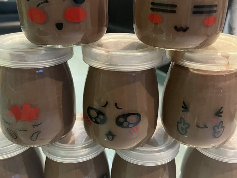 Cliquez pour zoomer ! Danette au chocolat Thermomix par Tibou45