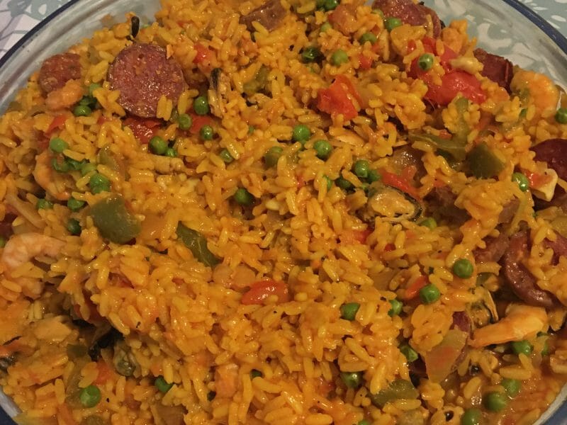 Cliquez pour zoomer ! Paella Thermomix par aninessa