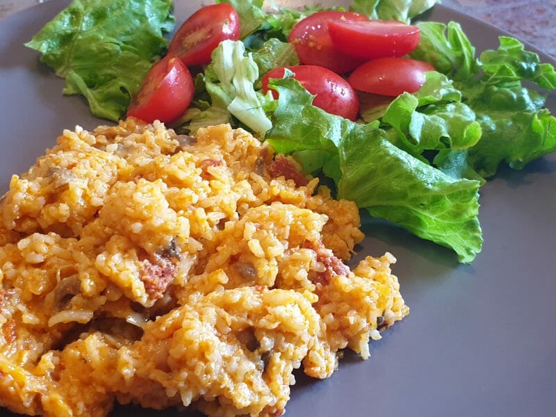 Cliquez pour zoomer ! Risotto au chorizo Thermomix par candy31290