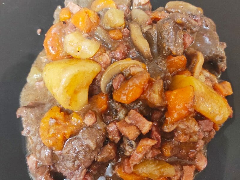 Cliquez pour zoomer ! Boeuf bourguignon Thermomix par isabelle1981