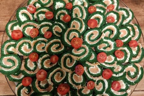 Cliquez pour zoomer ! Roulé aux épinards, saumon et Boursin Thermomix par youle65