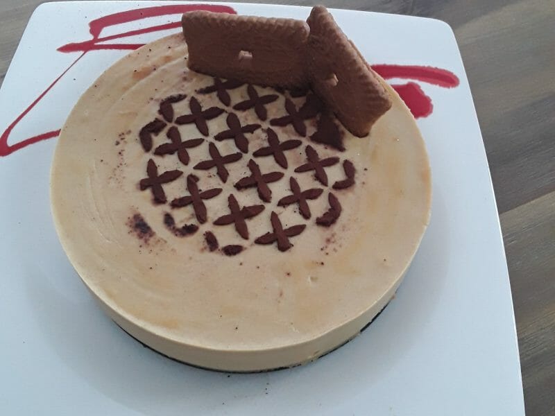 Cliquez pour zoomer ! Crémeux pommes spéculoos Thermomix par Dilou63