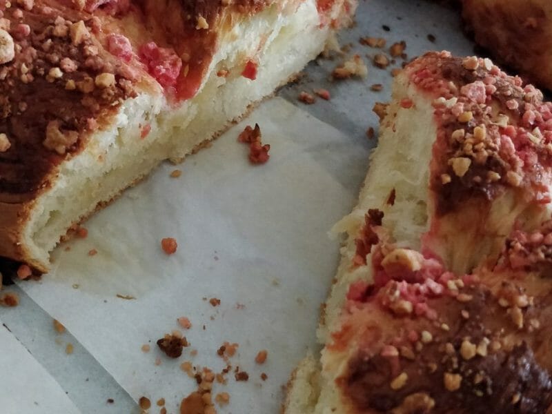 Cliquez pour zoomer ! Brioche tressée à la mie filante Thermomix par azouzette