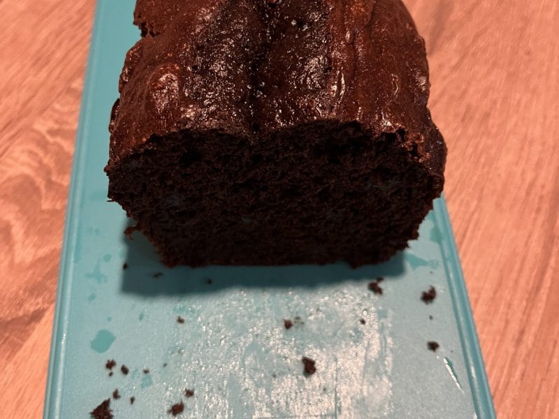 Cliquez pour zoomer ! Cake au chocolat et à la banane Thermomix par Zaza85600