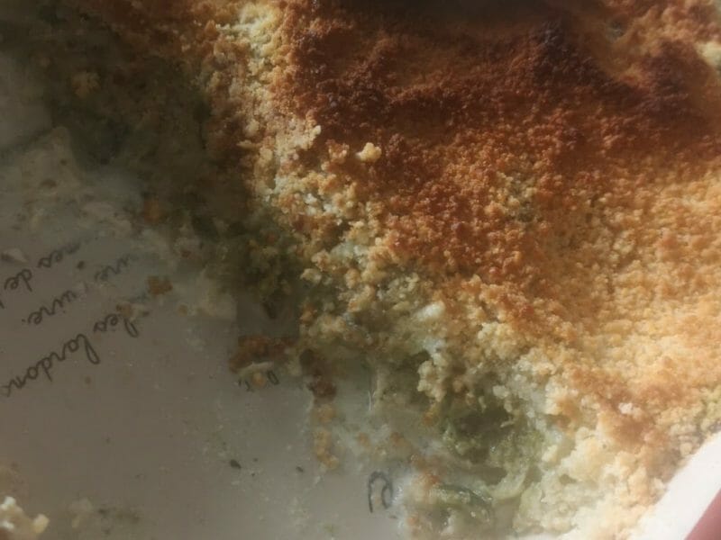 Cliquez pour zoomer ! Crumble poulet, courgettes et parmesan Thermomix par Laëtitia_