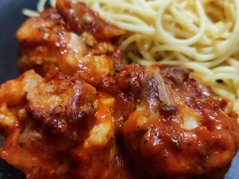 Cliquez pour zoomer ! Boulettes de dinde à l’italienne Thermomix par natacha.meziere