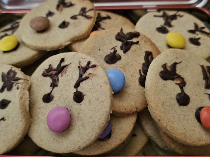 Cliquez pour zoomer ! Sablés rennes de Noël Thermomix par margarida