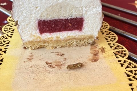 Cliquez pour zoomer ! Bûche citron et framboises Thermomix par Jerseylilou