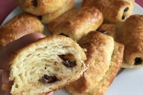 Cliquez pour zoomer ! Pains au chocolat au Thermomix