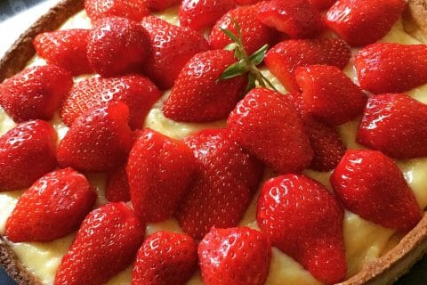 Cliquez pour zoomer ! Tarte aux fraises au Thermomix