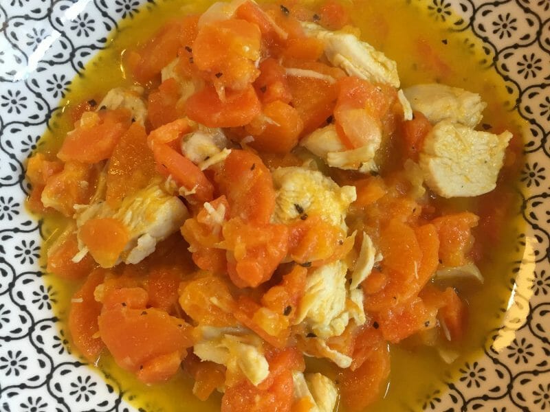 Cliquez pour zoomer ! Bouchées de poulet aux carottes Thermomix par MamanCuisine