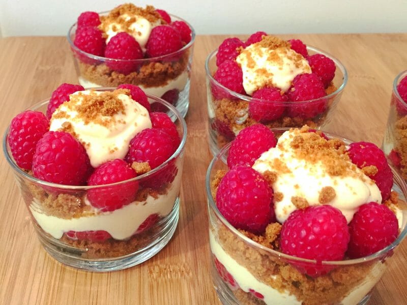 Cliquez pour zoomer ! Tiramisu aux framboises et spéculoos Thermomix par MamanCuisine