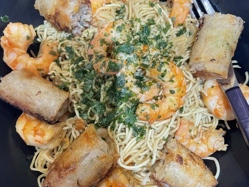 Cliquez pour zoomer ! Bo Bun de crevettes marinées Thermomix par charlottecharlot