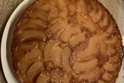 Cliquez pour zoomer ! Gâteau renversé aux pommes caramélisées Thermomix par SusuCoco