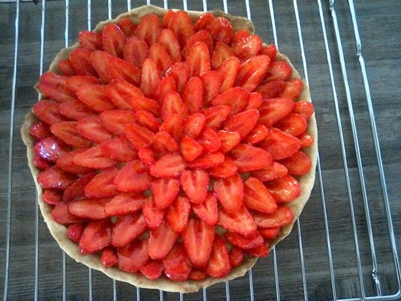 Cliquez pour zoomer ! Tarte aux fraises Thermomix par Denia78