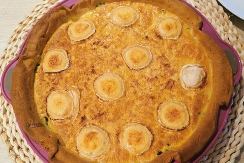 Cliquez pour zoomer ! Tarte courgette, jambon & chèvre Thermomix par Laëtitia Provost