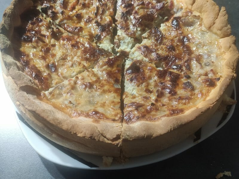 Cliquez pour zoomer ! Zwiebelkuchen – gâteau aux oignons Thermomix par chloedam