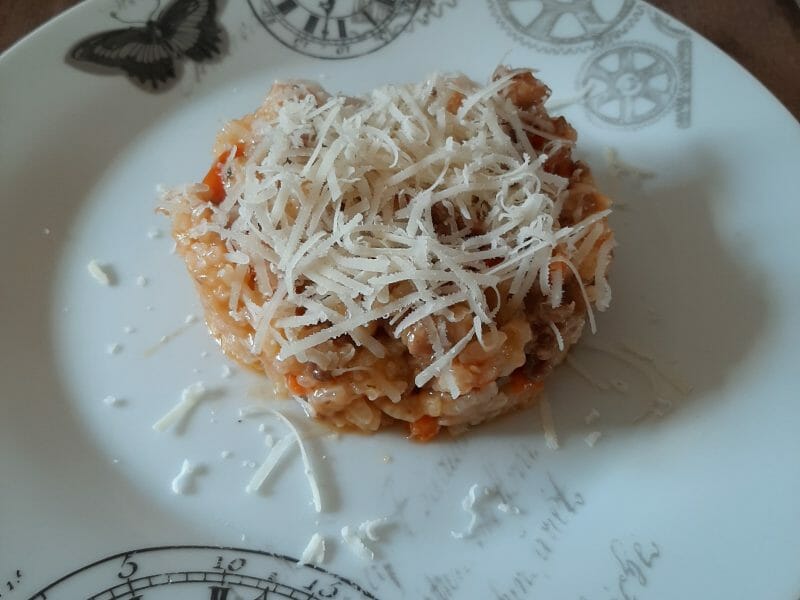 Cliquez pour zoomer ! Risotto à la bolognaise Thermomix par laura_bouyat