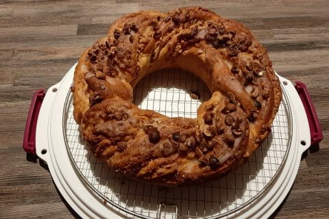 Cliquez pour zoomer ! Brioche tressée aux noisettes Thermomix par Cacahouette