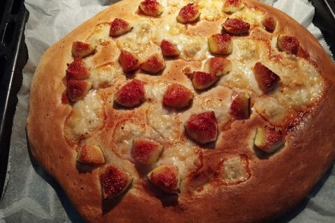 Cliquez pour zoomer ! Focaccia aux figues et gorgonzola Thermomix par emilie_409