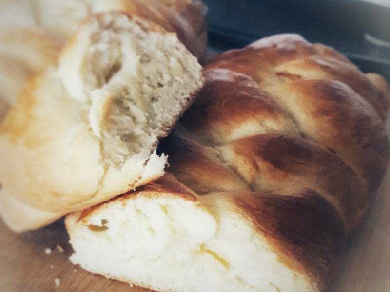 Cliquez pour zoomer ! Brioche tressée à la mie filante Thermomix par Chevalier76