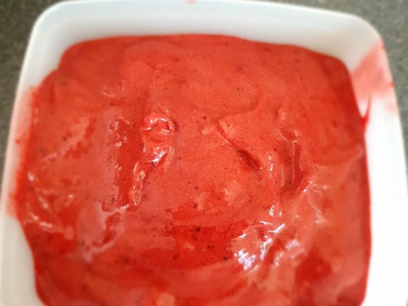 Cliquez pour zoomer ! Sorbet aux cerises Thermomix par slzaza
