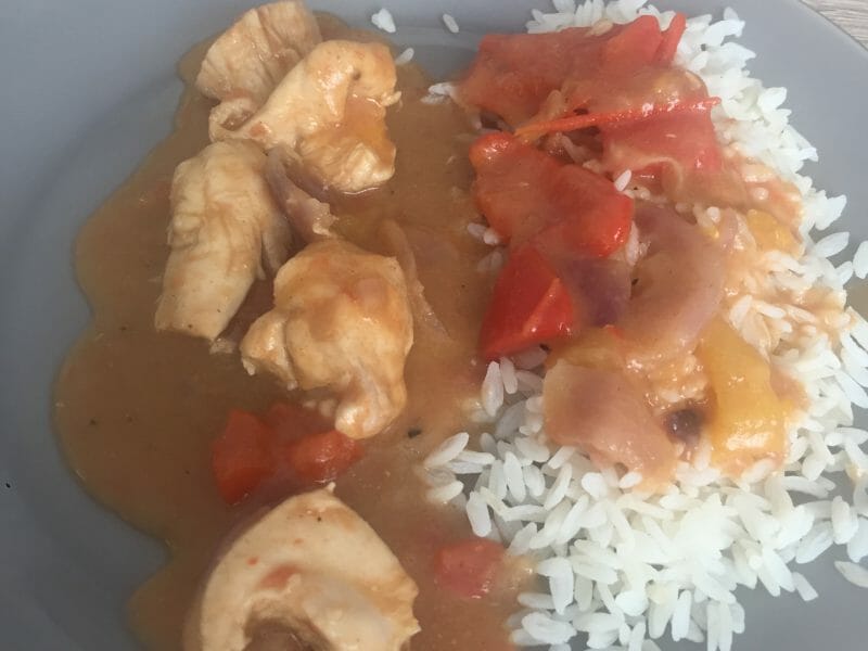 Cliquez pour zoomer ! Poulet à la bière Thermomix par madamesev