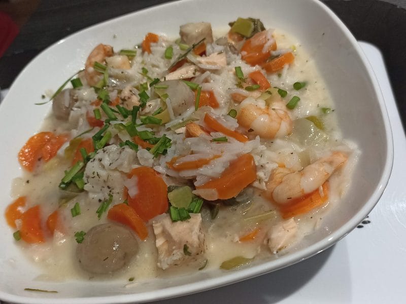 Cliquez pour zoomer ! Blanquette de la mer Thermomix par dory14