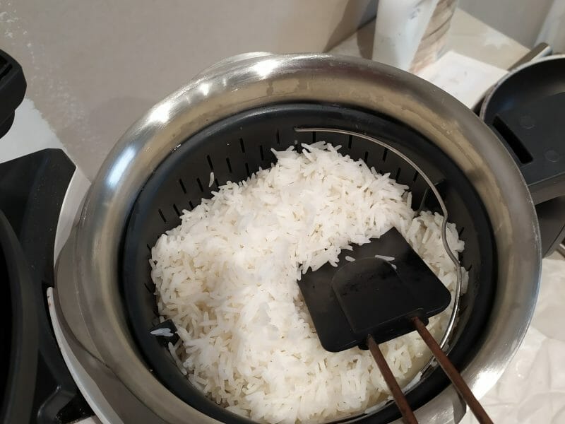 Cliquez pour zoomer ! La cuisson du riz Thermomix par dory14