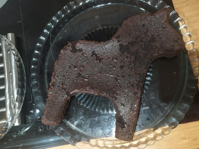 Cliquez pour zoomer ! Kladdkaka – Gâteau au chocolat suédois Thermomix par dory14