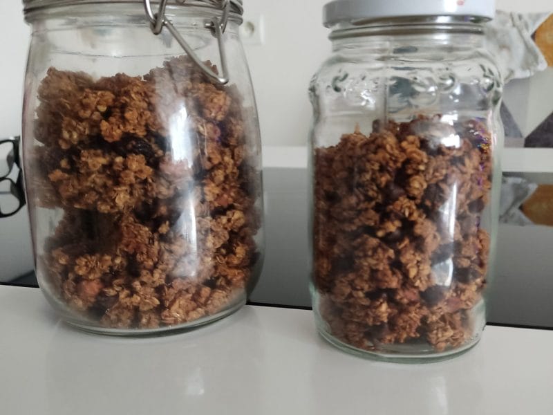 Cliquez pour zoomer ! Granola au chocolat Thermomix par delphine_203