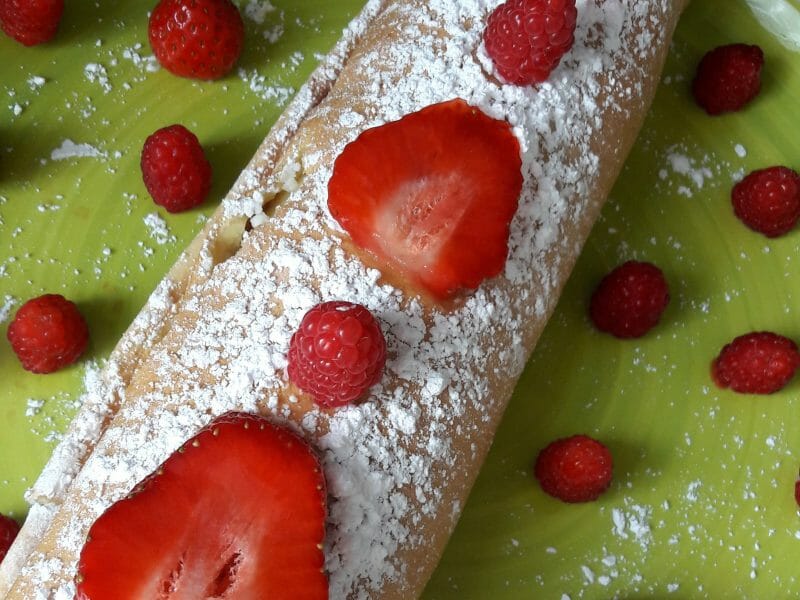 Cliquez pour zoomer ! Biscuit roulé Japonais Thermomix par mymy77470