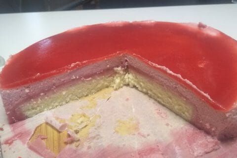 Cliquez pour zoomer ! Bavarois aux framboises Thermomix par sandrine2007