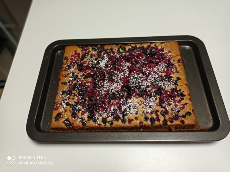 Cliquez pour zoomer ! Bublanina aux fruits rouges Thermomix par sandrine2007