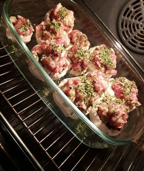 Cliquez pour zoomer ! Champignons farcis Thermomix par chouchou57054