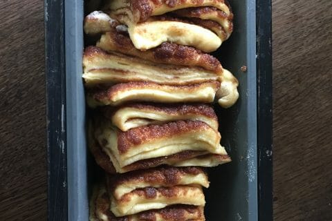 Cliquez pour zoomer ! Brioche à effeuiller à la cannelle Thermomix par cathmous