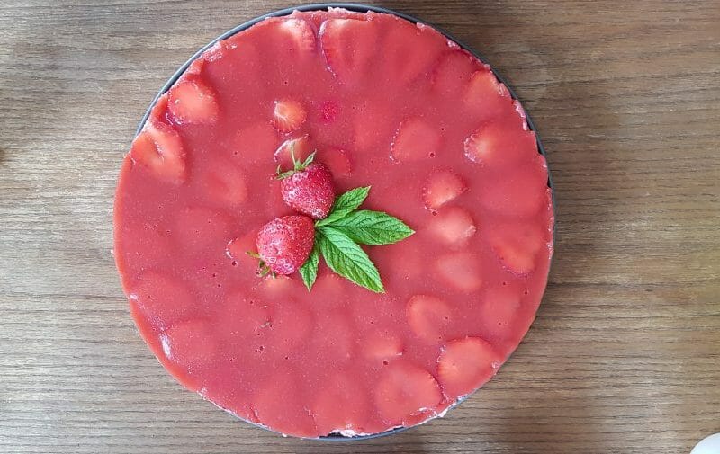 Cliquez pour zoomer ! Bavarois aux fraises Thermomix par mamancaro35