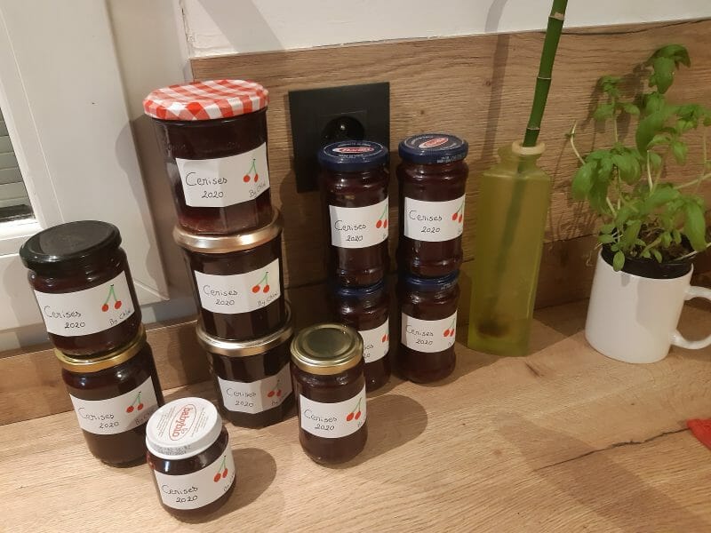 Cliquez pour zoomer ! Confiture de cerises Thermomix par cocotchinette