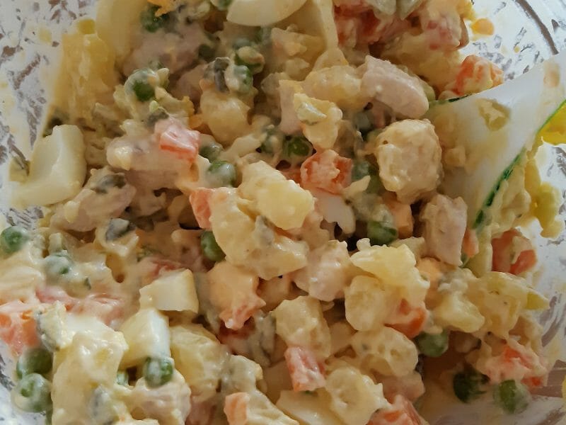 Cliquez pour zoomer ! Salade russe Thermomix par cocotchinette