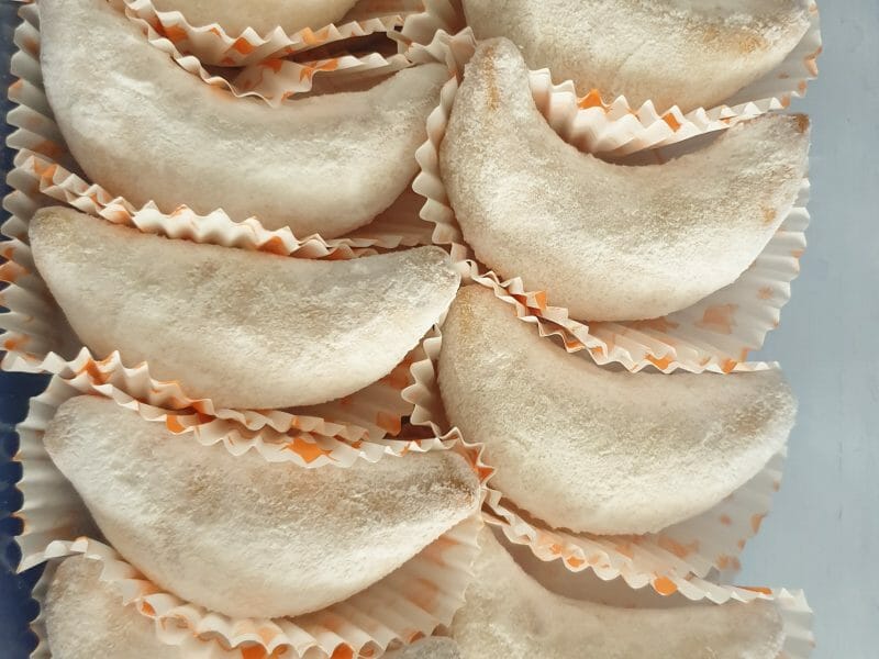 Cliquez pour zoomer ! Cornes de gazelles Thermomix par Sakina