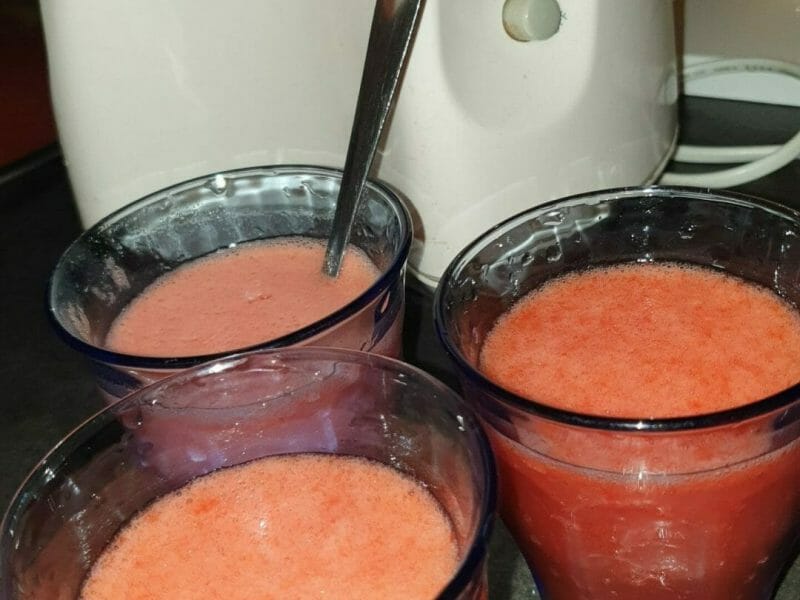 Cliquez pour zoomer ! Limonade à la fraise Thermomix par Sakina