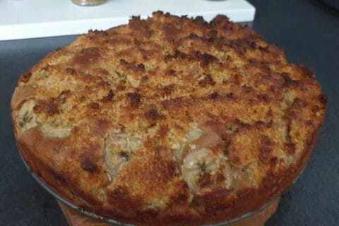 Cliquez pour zoomer ! Moelleux coco-bananes Thermomix par Sakina