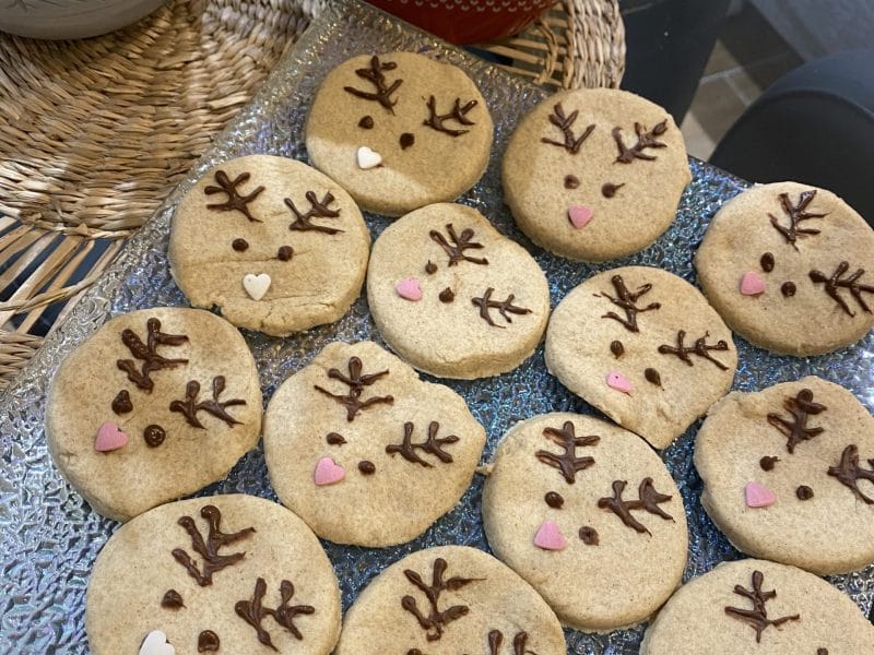 Cliquez pour zoomer ! Sablés rennes de Noël Thermomix par chloeproust