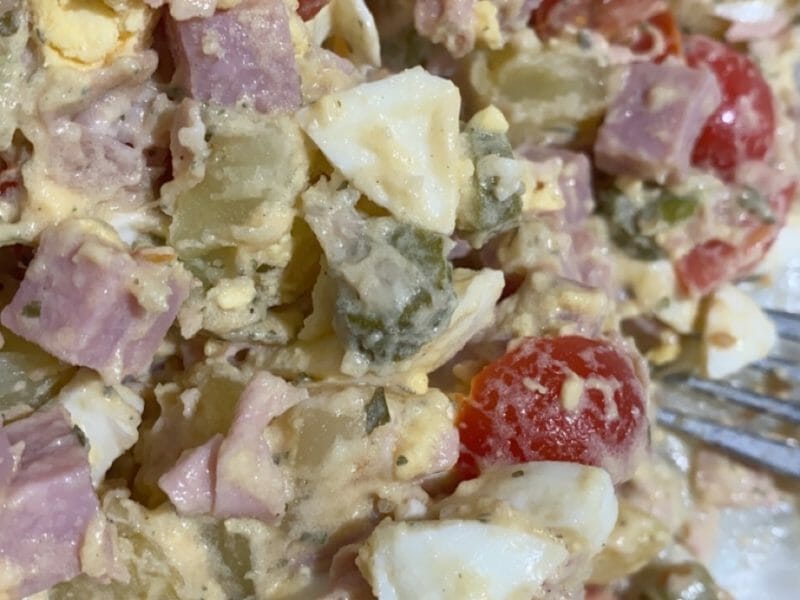 Cliquez pour zoomer ! Salade piémontaise Thermomix par stephanie_398