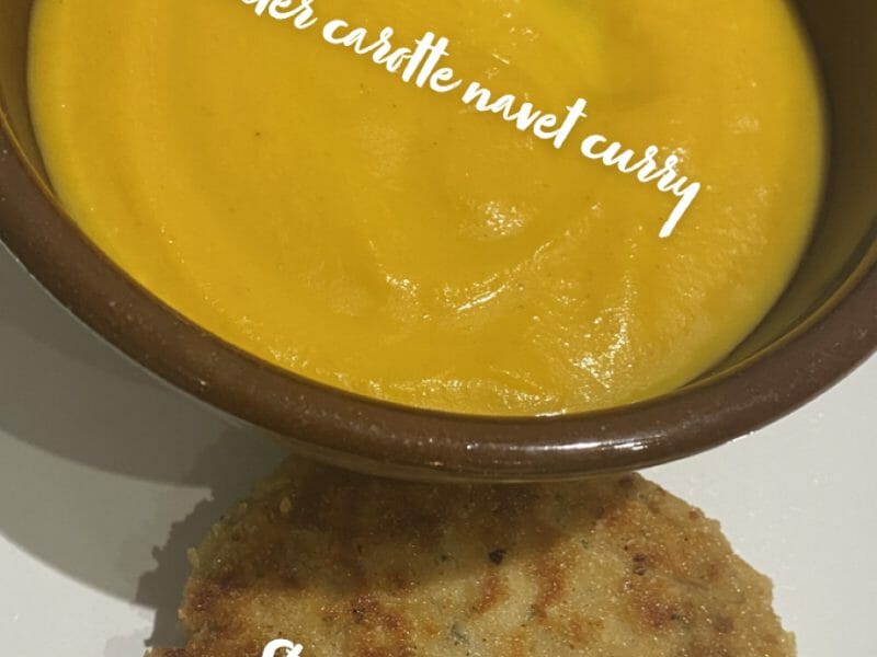 Cliquez pour zoomer ! Velouté carottes et navets au curry Thermomix par stephanie_398