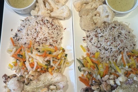 Cliquez pour zoomer ! Filet de cabillaud et sa sauce persillée Thermomix par sabrynou