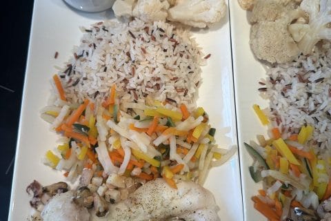 Cliquez pour zoomer ! Filet de cabillaud et sa sauce persillée Thermomix par sabrynou