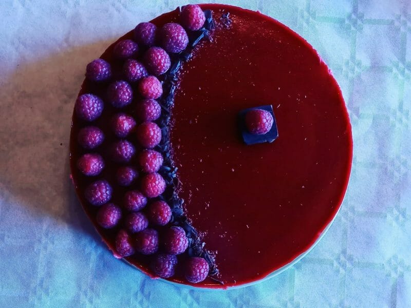 Cliquez pour zoomer ! Bavarois aux framboises Thermomix par marjolaine_15
